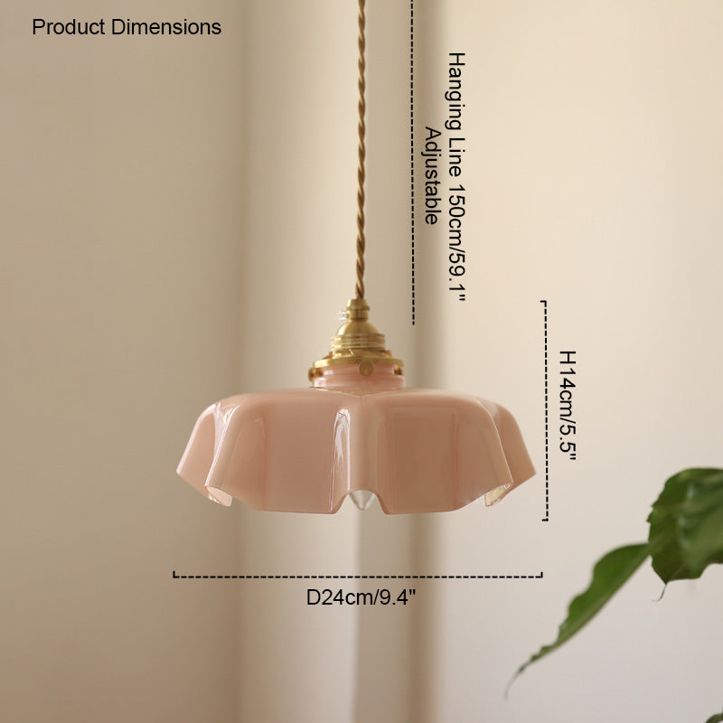 WOMO Suspension Abat Jour Verre Chic-WM2084