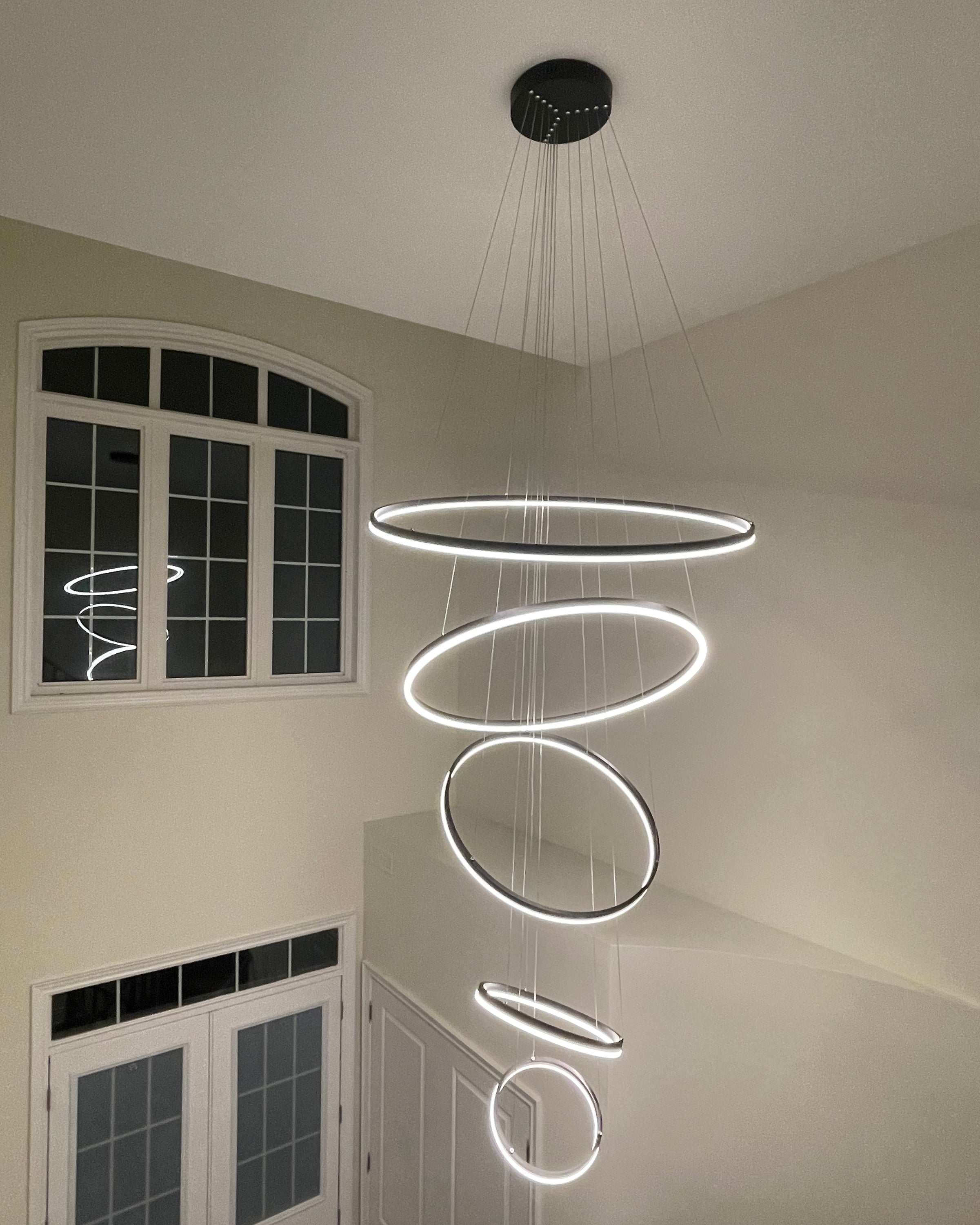 WOMO Lustre Multiple Cercle Led Luxe-WM2159