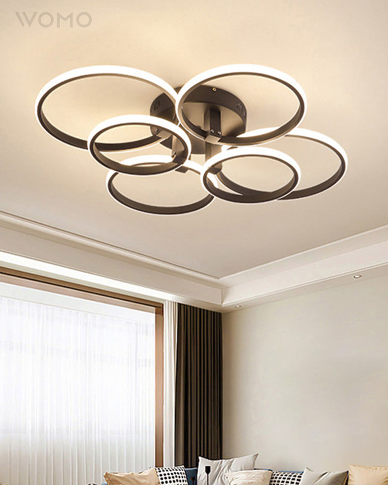 WOMO Plafonnier Cercle Moderne-WM1002