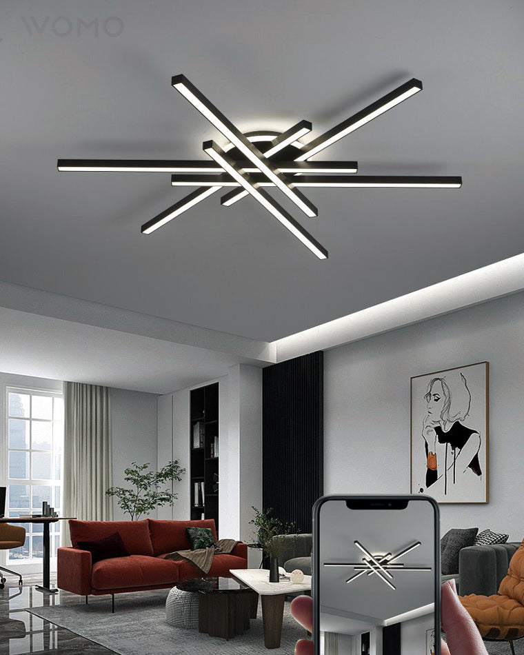 WOMO Plafonnier LED Soleil - WM1008