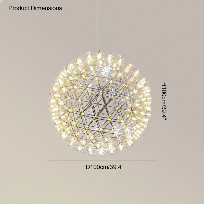 WOMO Lustre Planete Boule Decoratif-WM2091