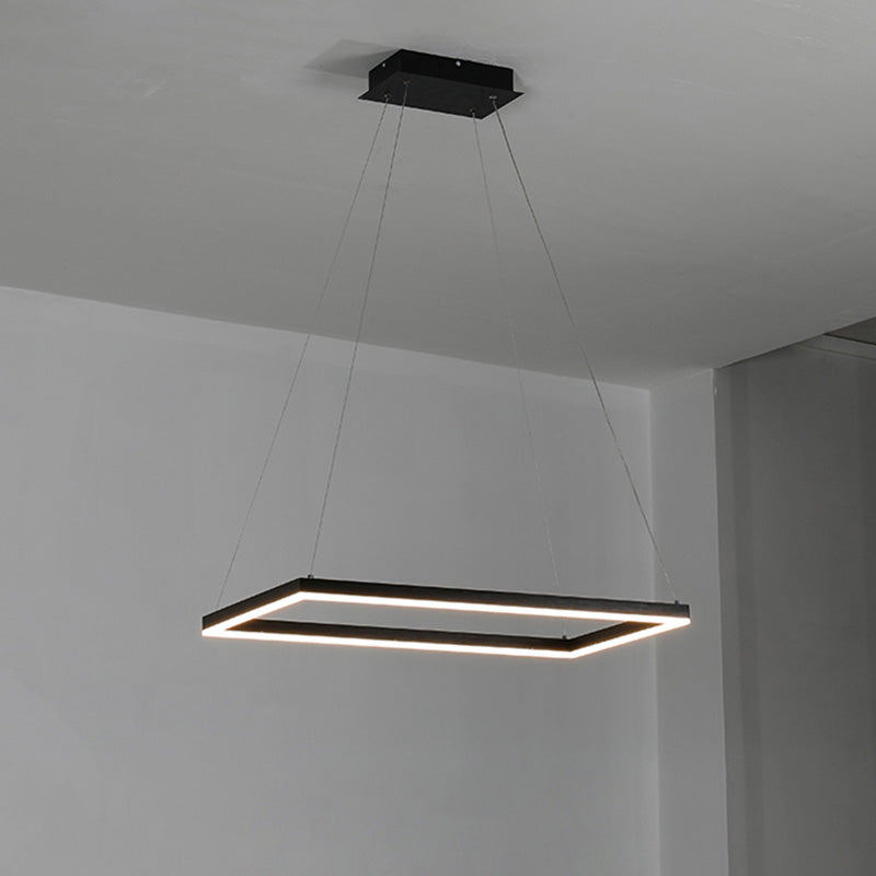 WOMO Lustre Rectangulaire Led Luxe-WM2120