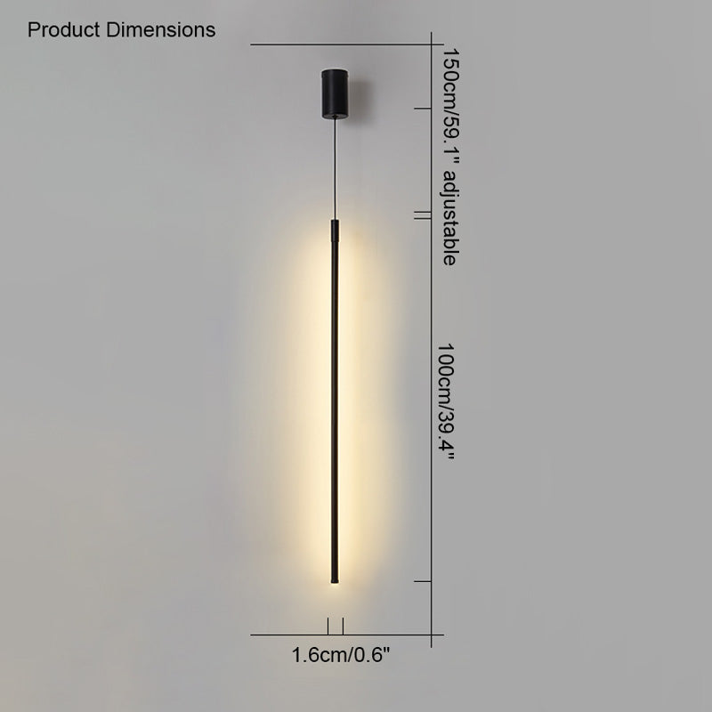 WOMO Suspension Fine Tube Led Chambre-WM2007