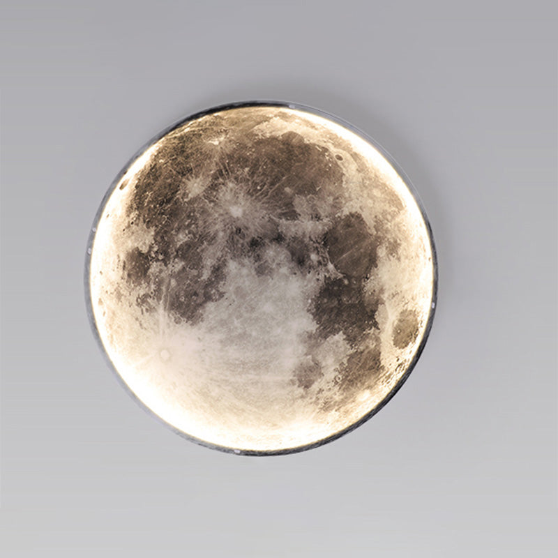 WOMO Appliques Murale Rond Lune/Terre - WM6102