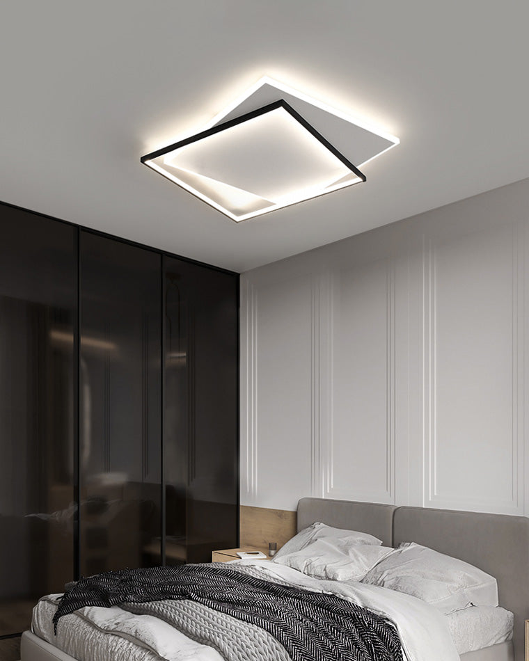 WOMO Plafonnier Led Rectangulaire Plat-WM1011