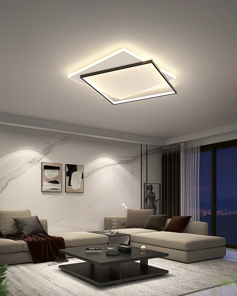 WOMO Plafonnier Led Rectangulaire Plat-WM1011