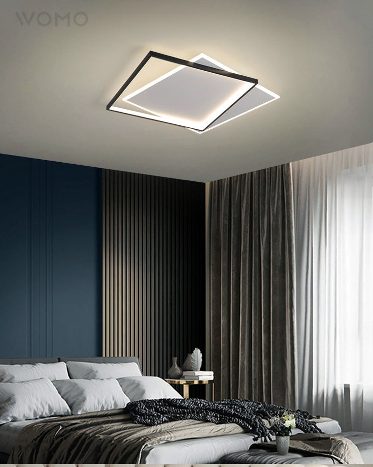 WOMO Plafonnier Led Rectangulaire Plat-WM1011