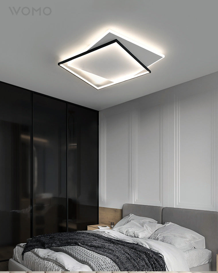 WOMO Plafonnier Led Rectangulaire Plat-WM1011