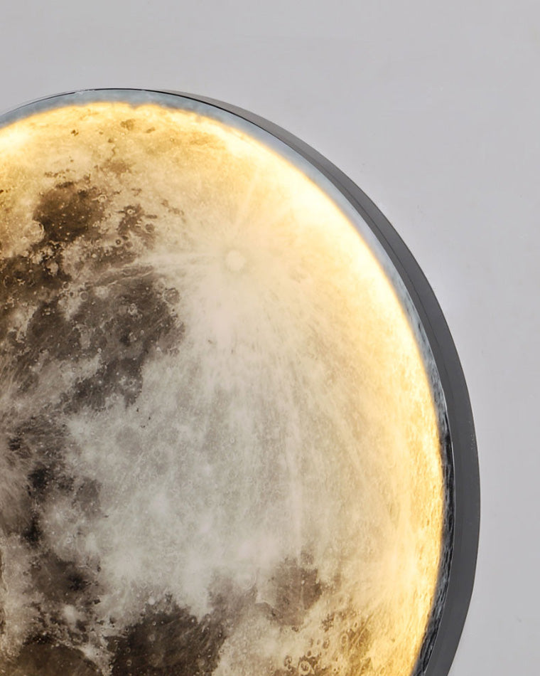 WOMO Appliques Murale Rond Lune/Terre - WM6102