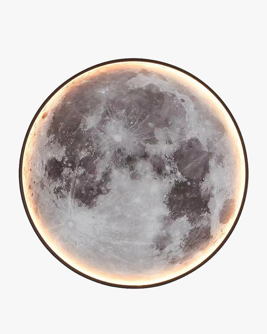 WOMO Appliques Murale Rond Lune/Terre - WM6102