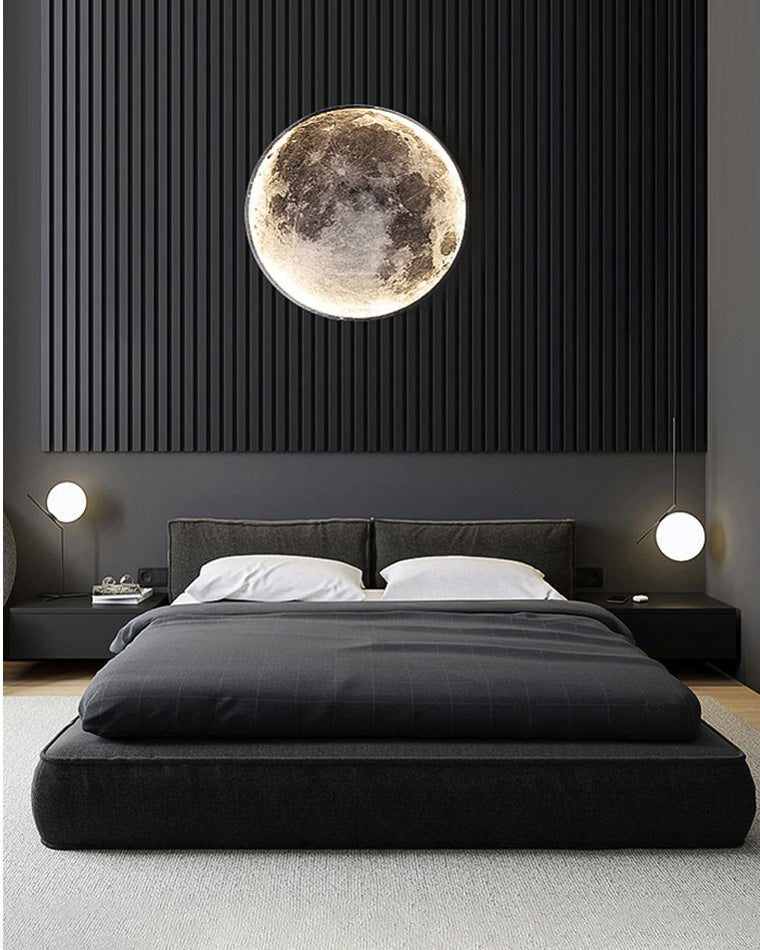 WOMO Appliques Murale Rond Lune/Terre - WM6102