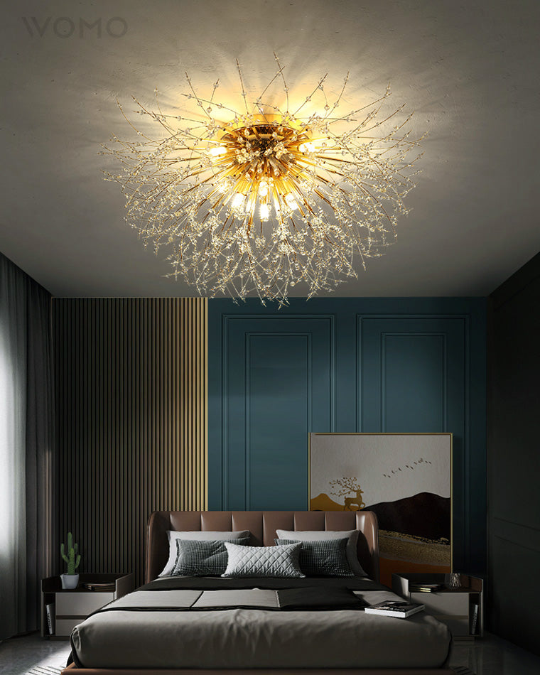 WOMO Plafonnier Cristal Moderne Chambre - WM1014