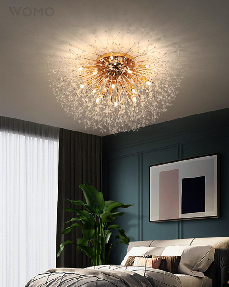 WOMO Plafonnier Cristal Moderne Chambre - WM1014