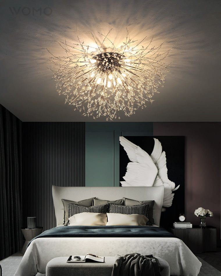 WOMO Plafonnier Cristal Moderne Chambre - WM1014