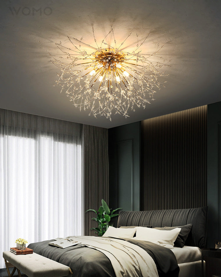 WOMO Plafonnier Cristal Moderne Chambre - WM1014