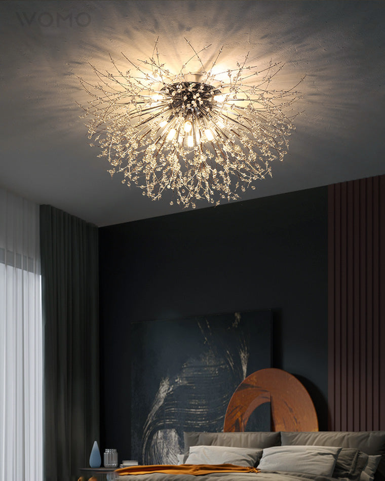 WOMO Plafonnier Cristal Moderne Chambre - WM1014