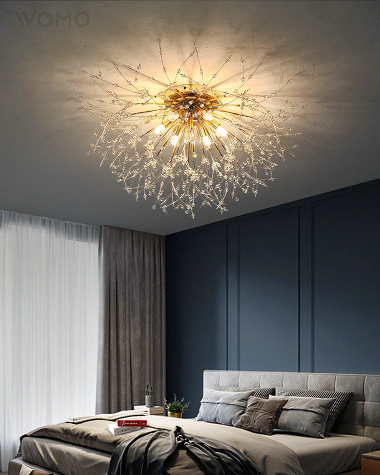 WOMO Plafonnier Cristal Moderne Chambre - WM1014