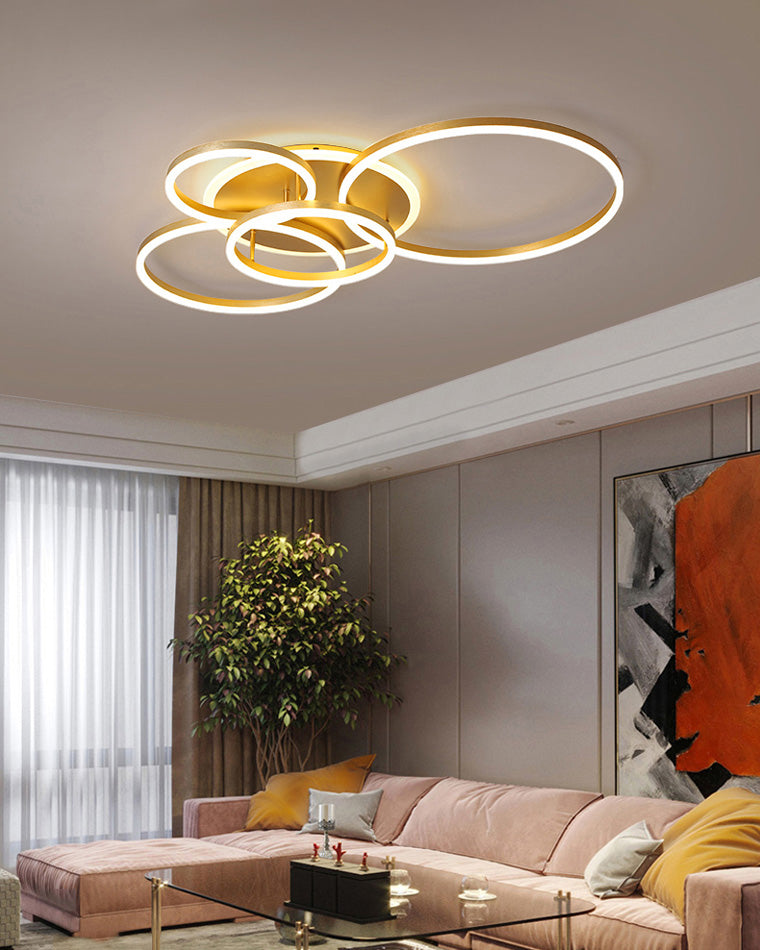 WOMO Plafonnier Cercle Moderne-WM1032