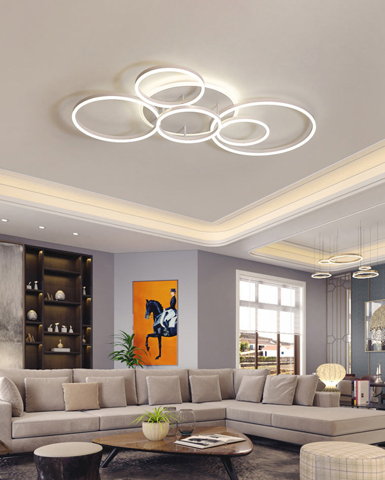 WOMO Plafonnier Cercle Moderne-WM1032