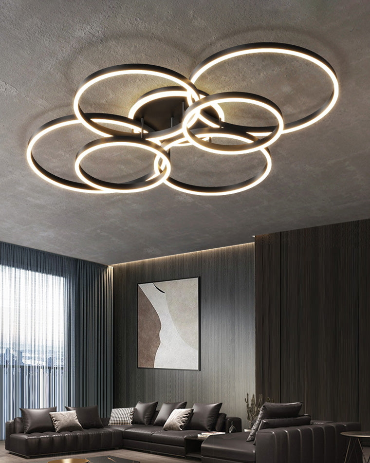 WOMO Plafonnier Cercle Moderne-WM1032