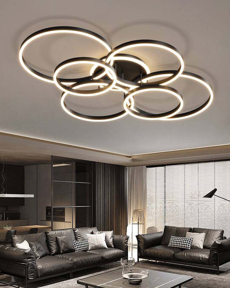 WOMO Plafonnier Cercle Moderne-WM1032