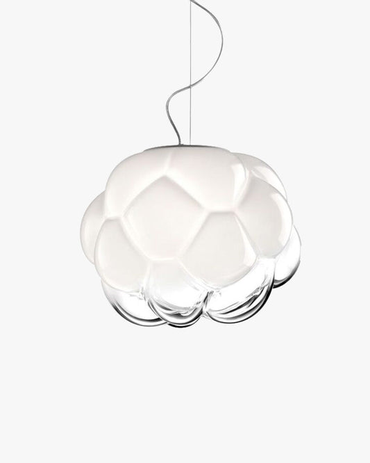 WOMO Plafonnier Nuage Boule Opaline - WM1036