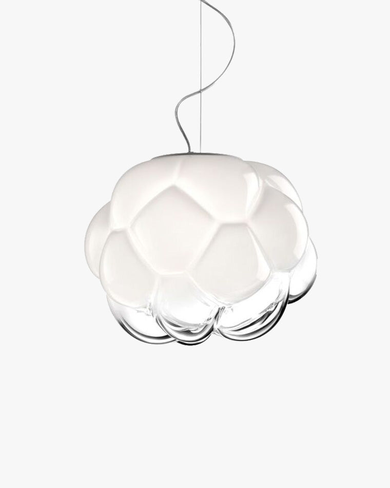 WOMO Plafonnier Nuage Boule Opaline - WM1036