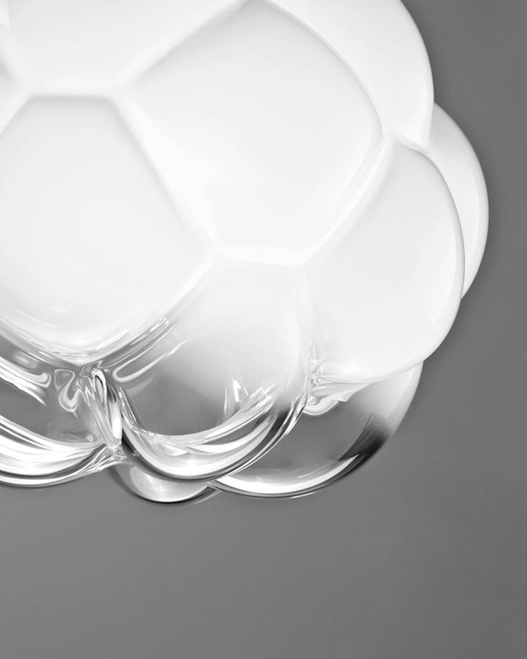 WOMO Plafonnier Nuage Boule Opaline - WM1036