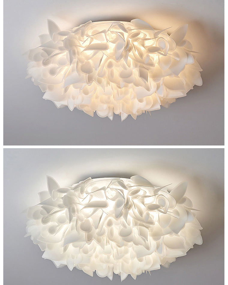 WOMO Plafonnier Fleur Blanche - WM1039