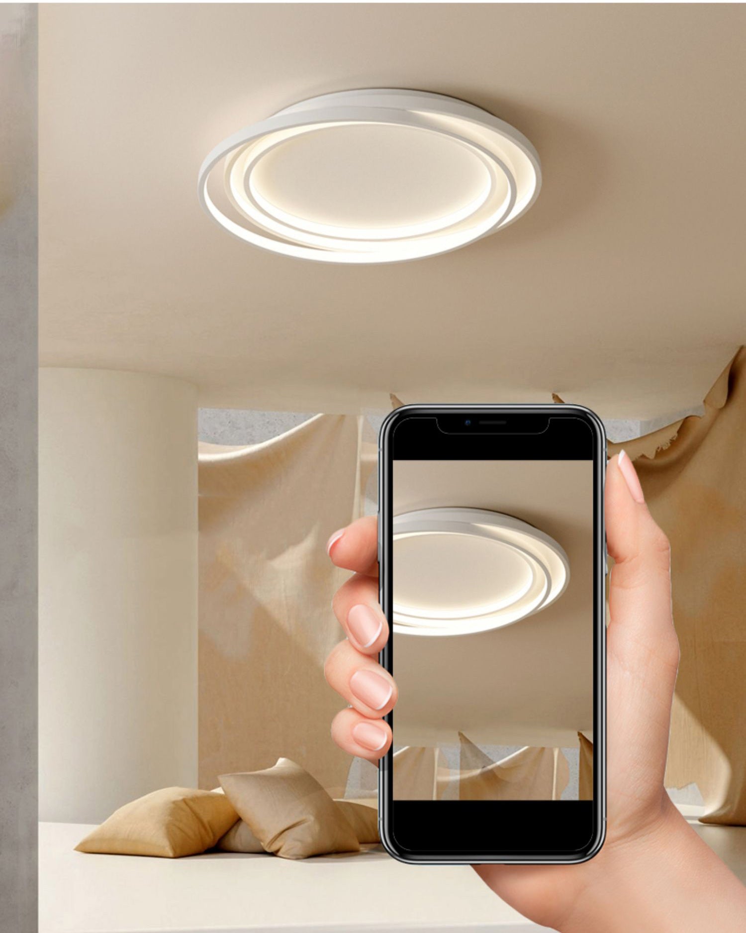 Plafonnier circulaire à LED WOMO-WM1059