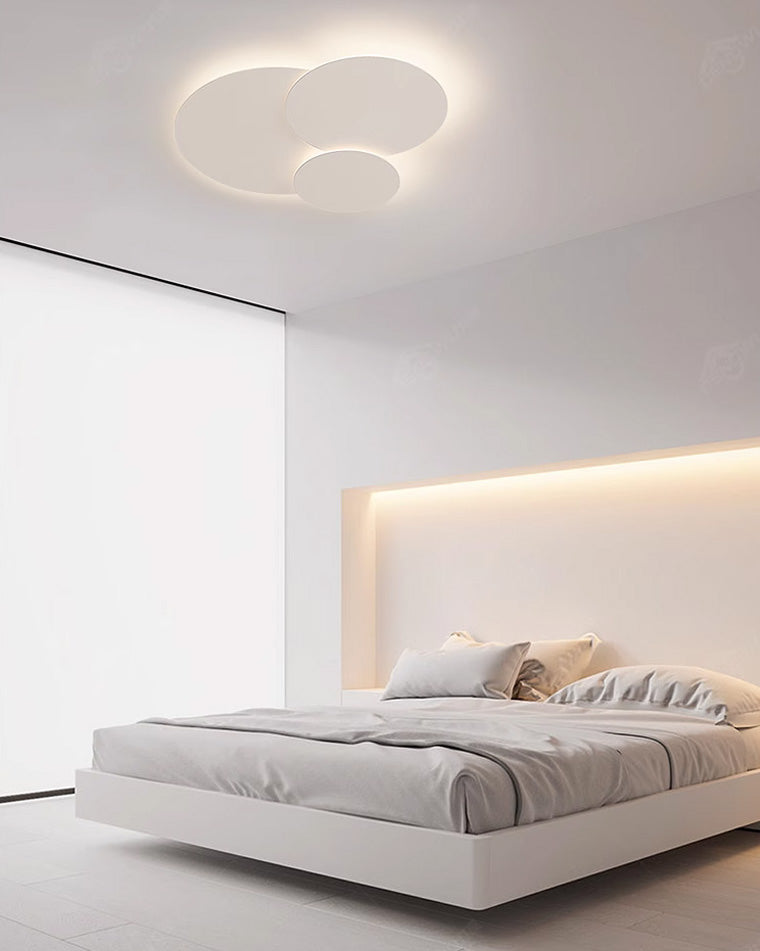 WOMO Plafonnier LED Plat Blanc- WM1085