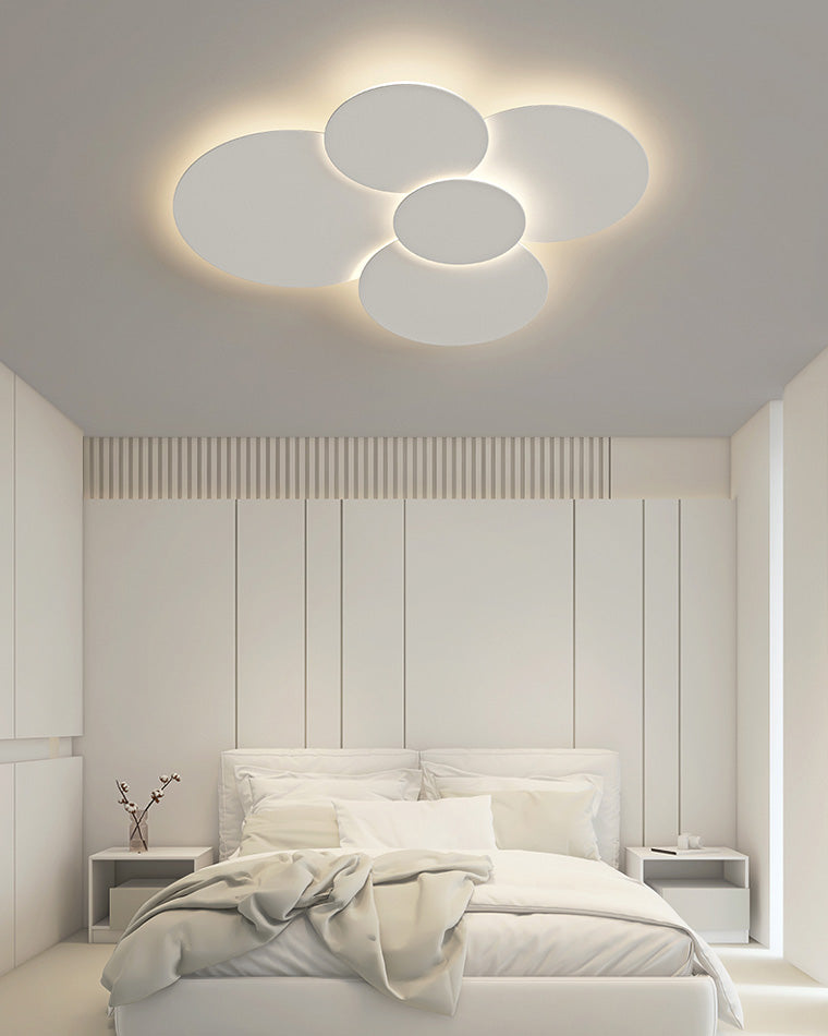 WOMO Plafonnier LED Plat Blanc- WM1085