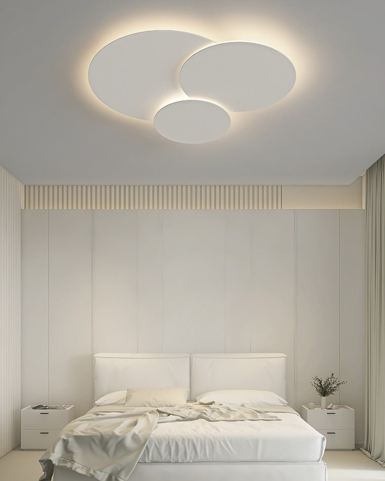 WOMO Plafonnier LED Plat Blanc- WM1085