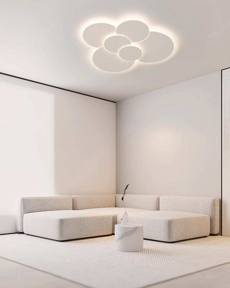 WOMO Plafonnier LED Plat Blanc- WM1085