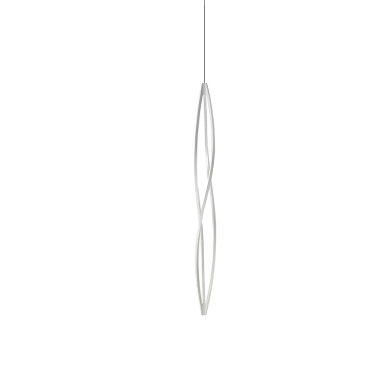 WOMO Lustre Spirale Led Noir/Blanc-WM2245