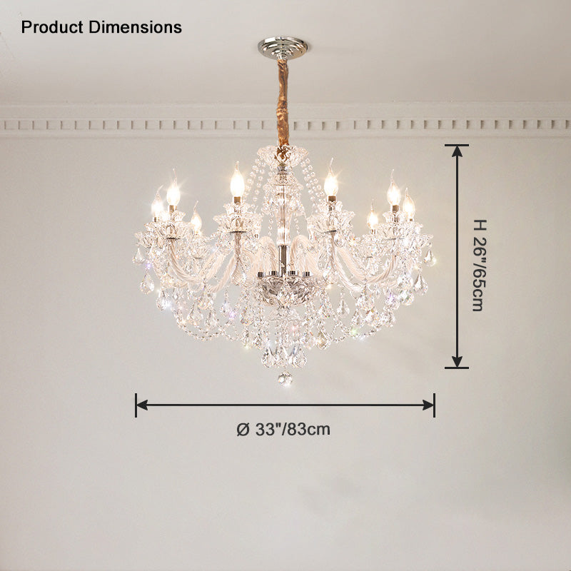 WOMO Lustre Luxe Cristal pour Salon-WM2340