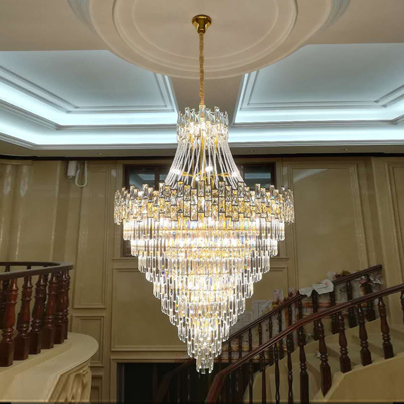 Lustre en cristal massif à plusieurs niveaux WOMO-WM2380