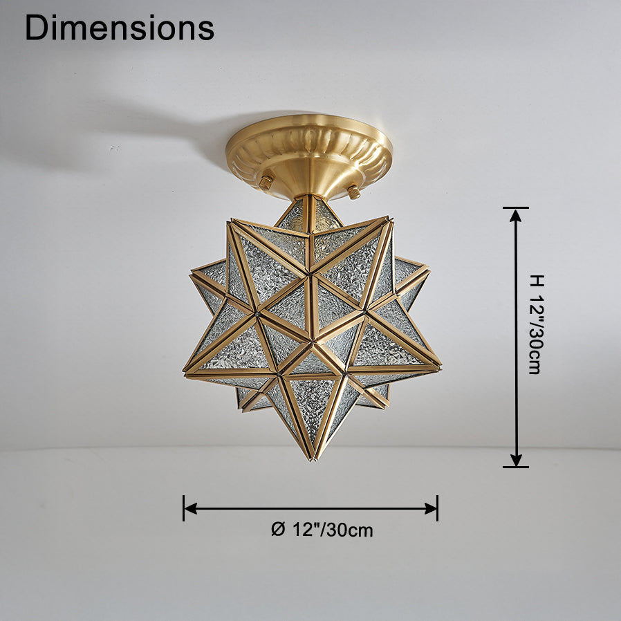 Plafonnier WOMO Moravian Star-WM1116