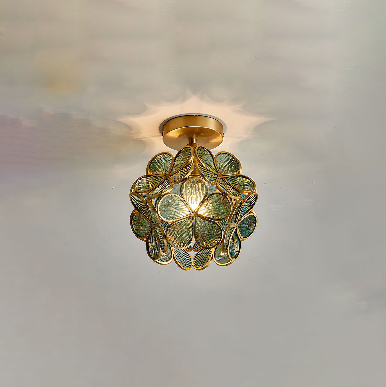 Plafonnier floral WOMO Tiffany-WM1128