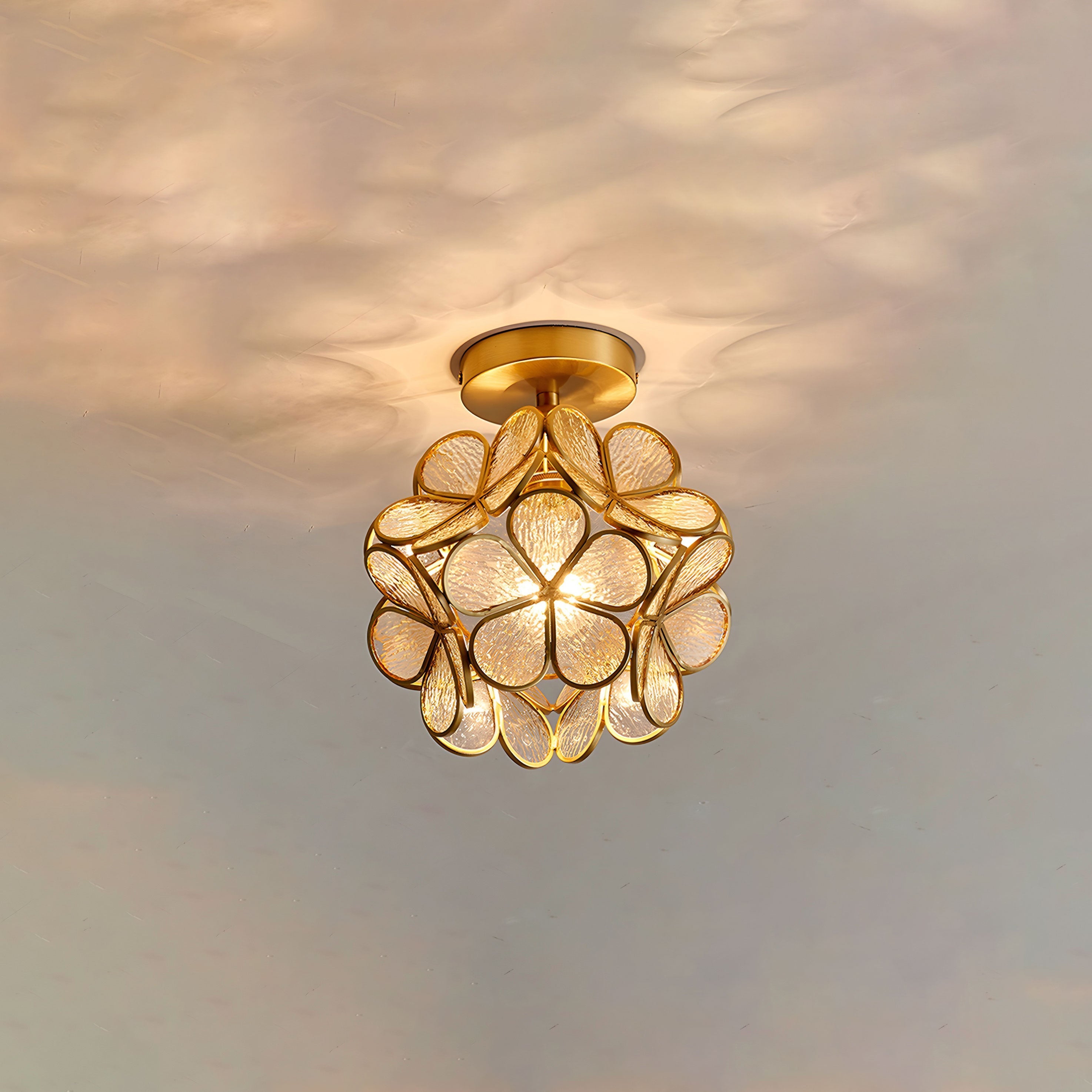 Plafonnier floral WOMO Tiffany-WM1128