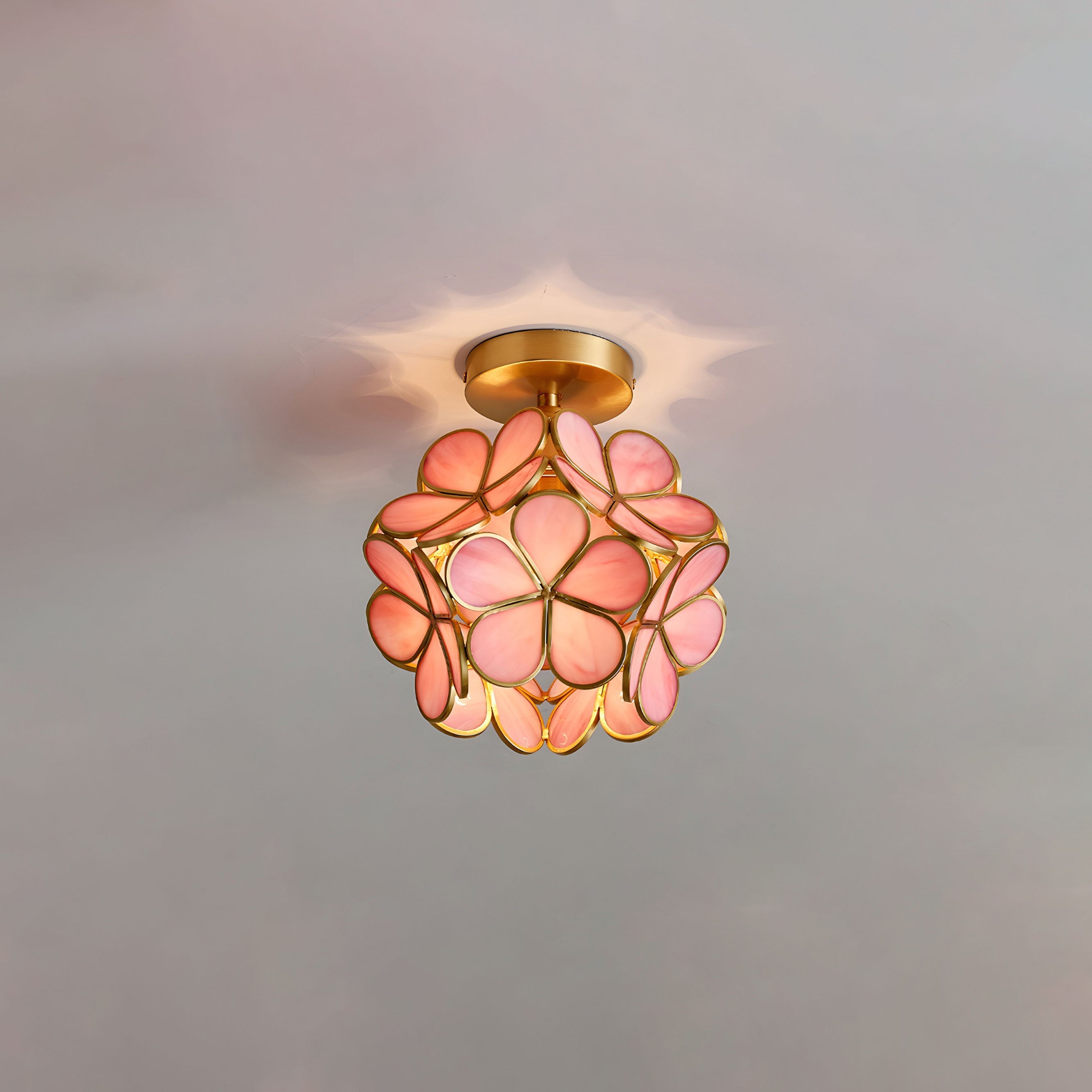 Plafonnier floral WOMO Tiffany-WM1128