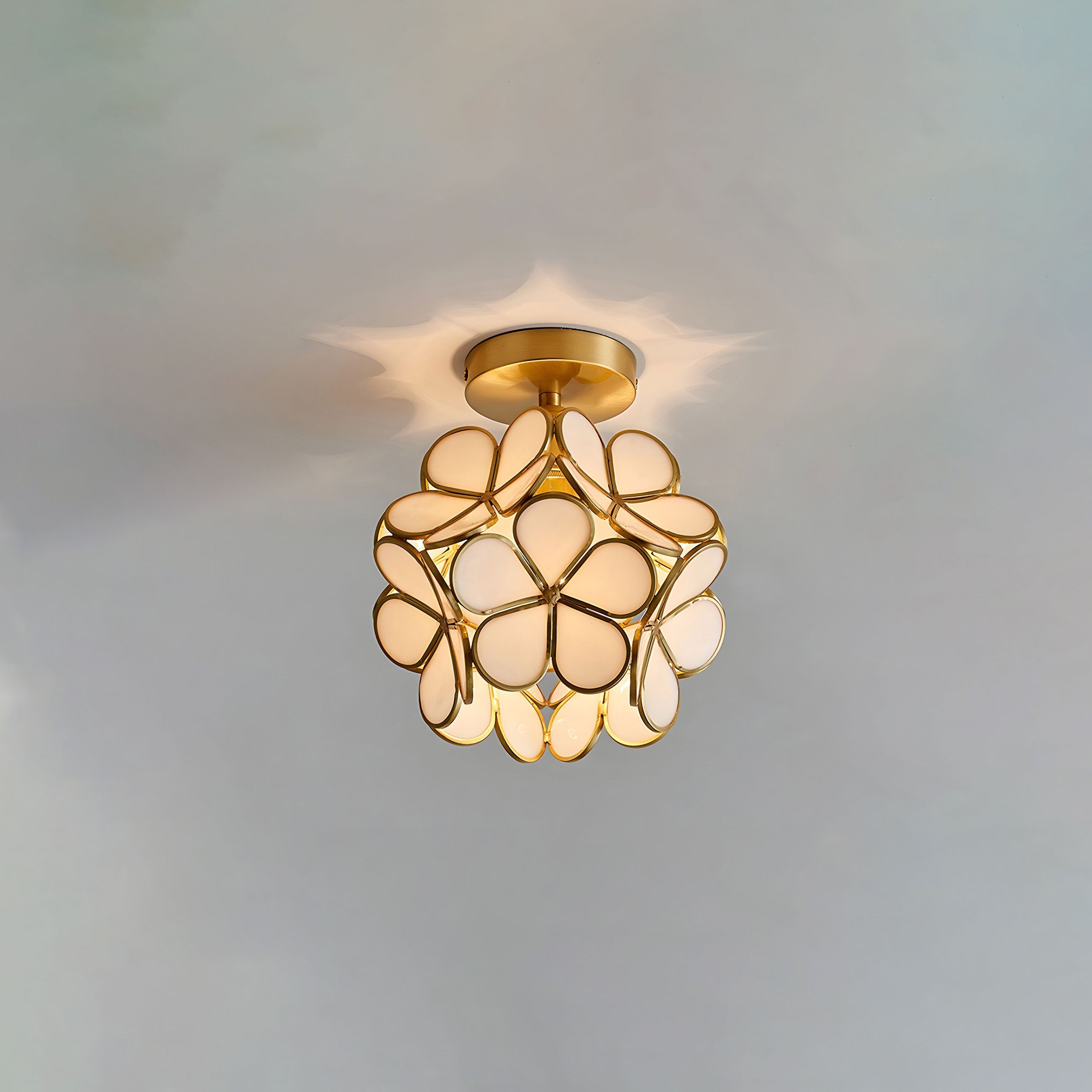Plafonnier floral WOMO Tiffany-WM1128