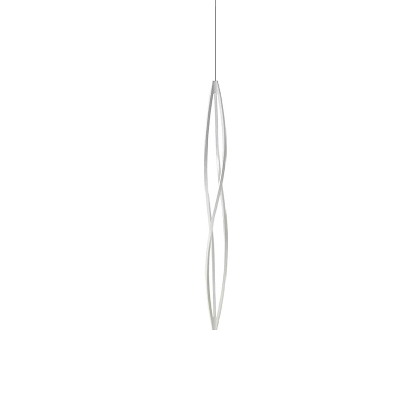 WOMO Lustre Spirale Led Noir/Blanc-WM2245