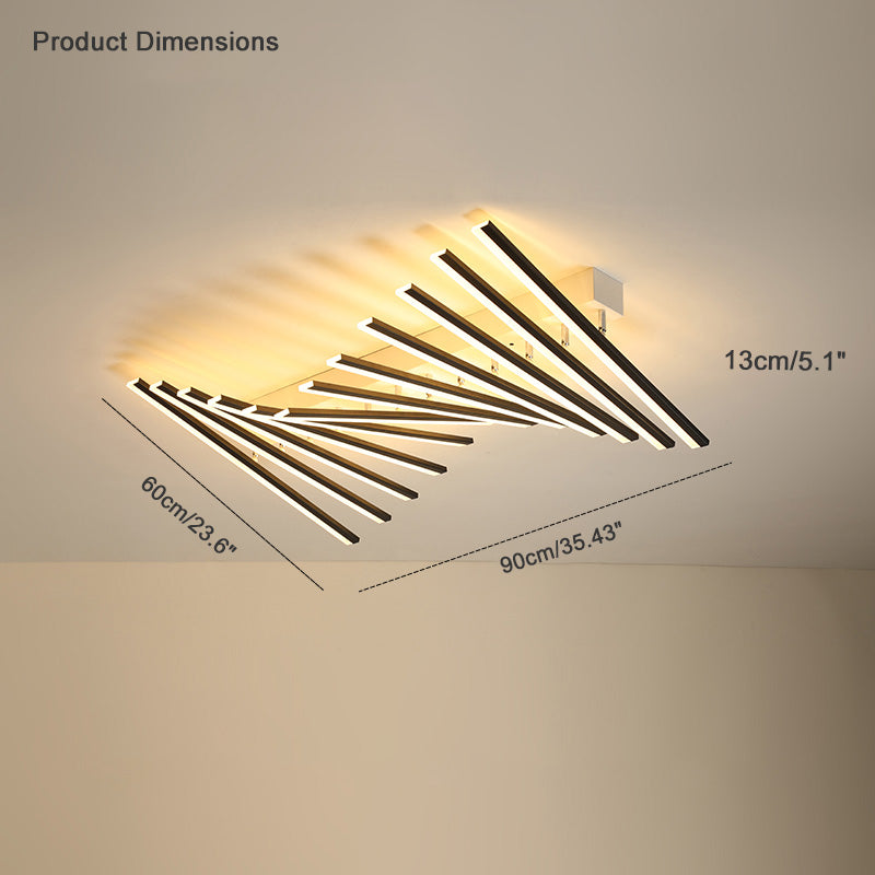 WOMO Multiple Bar LED Ceiling Light - WM1106