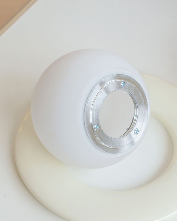 WOMO Semi-Flush Mount Ceiling Light with Colored Globe-WM1205