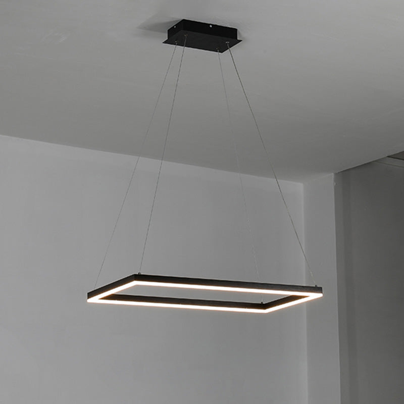 WOMO Lustre Rectangulaire Led Luxe-WM2120