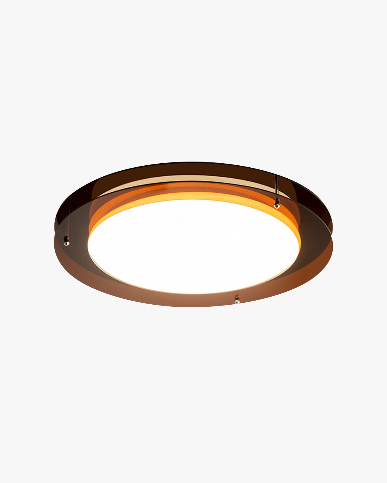 Plafonnier rond plat WOMO Bauhaus-WM1214