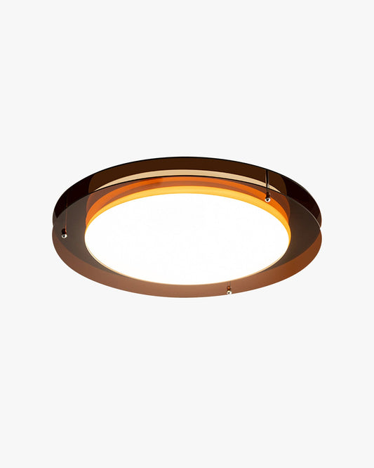 Plafonnier rond plat WOMO Bauhaus-WM1214