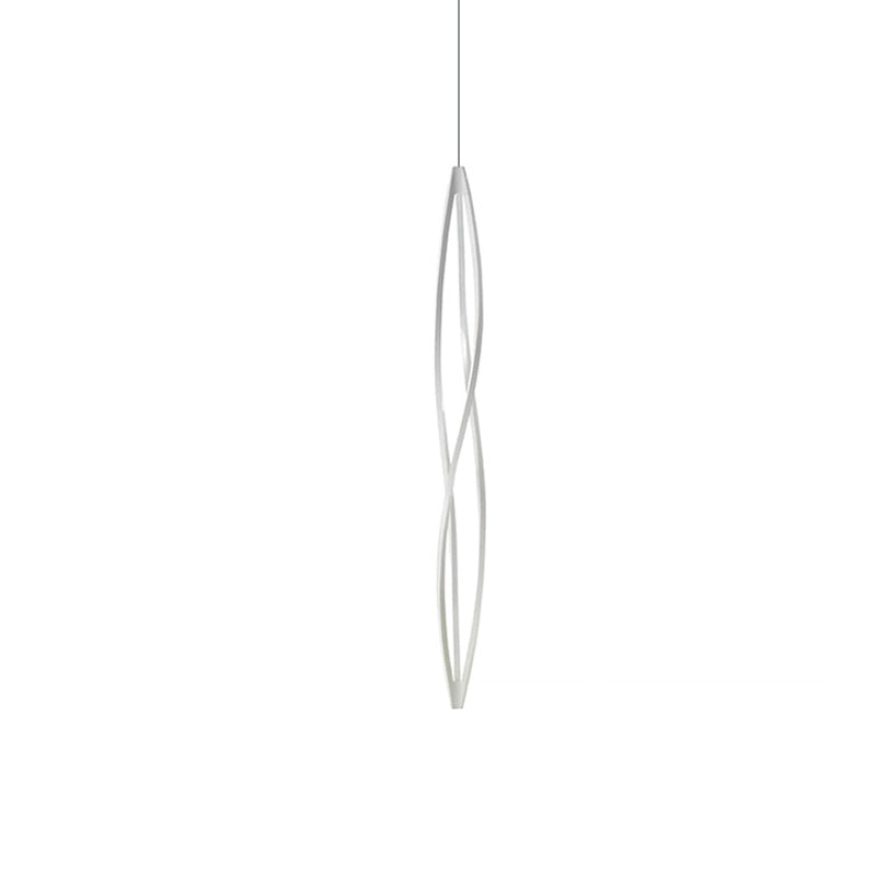 WOMO Lustre Spirale Led Noir/Blanc-WM2245