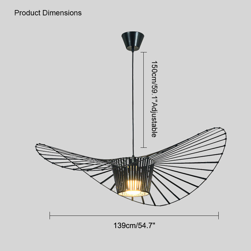 WOMO Suspension Metal Hat Design-WM2008